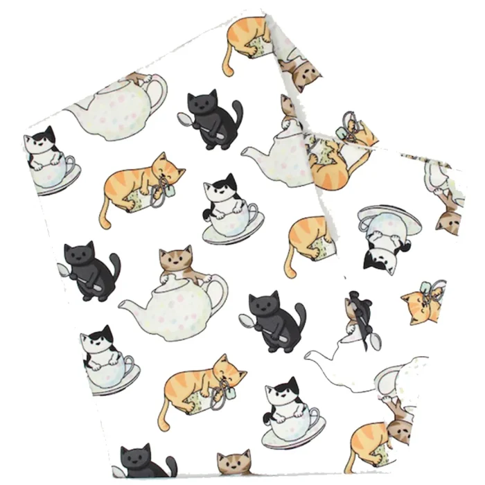 Cat Kittens Baking Dish Towel