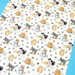 Cat Kittens Baking Dish Towel