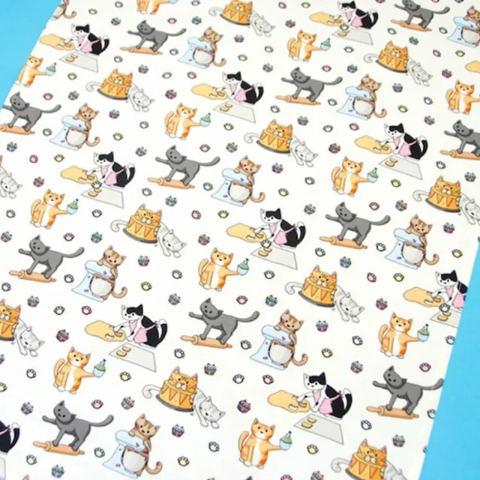Cat Kittens Baking Dish Towel