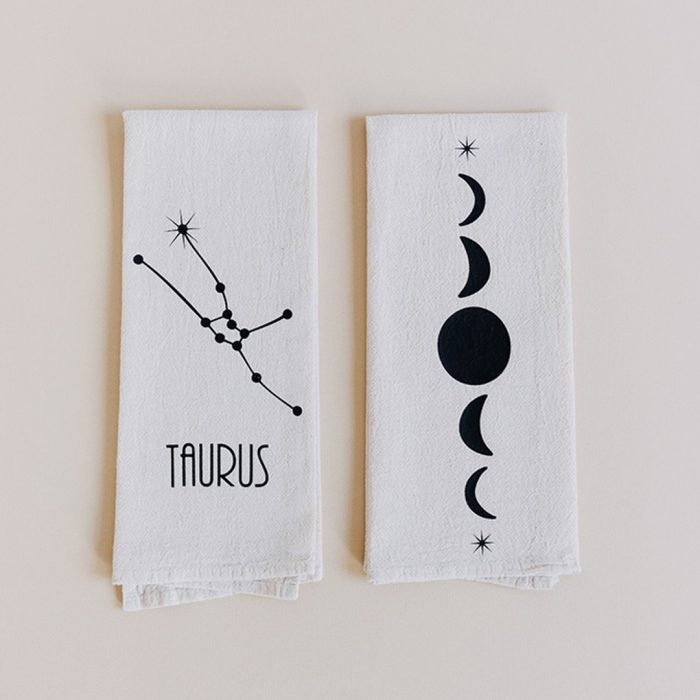 Zodiac Constellation Kitchen Towels