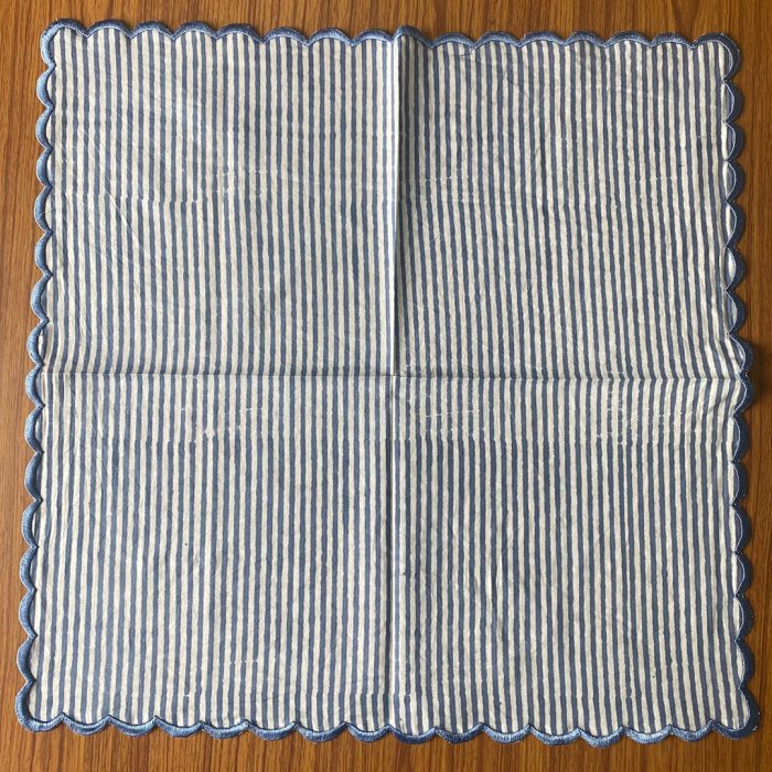 Stripes Hand Printed Napkins