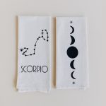 Zodiac Constellation Kitchen Towels