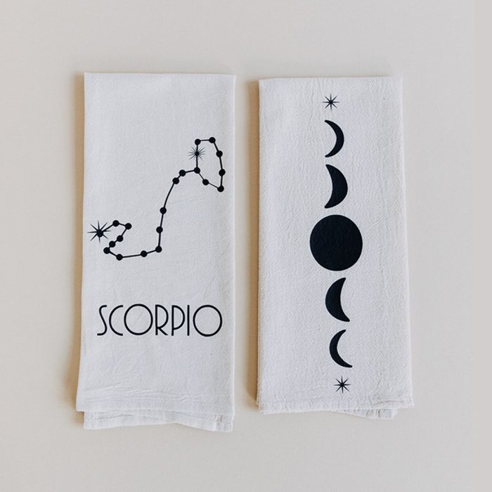 Zodiac Constellation Kitchen Towels