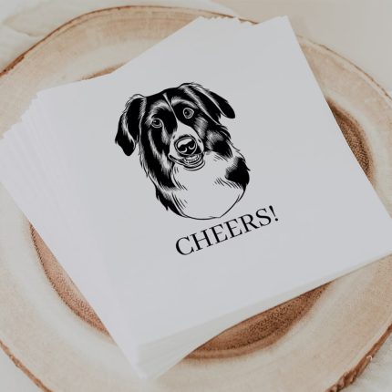 Dog Wedding Napkins