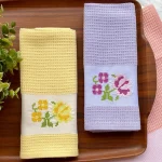 Pastel Floral Dish Towel
