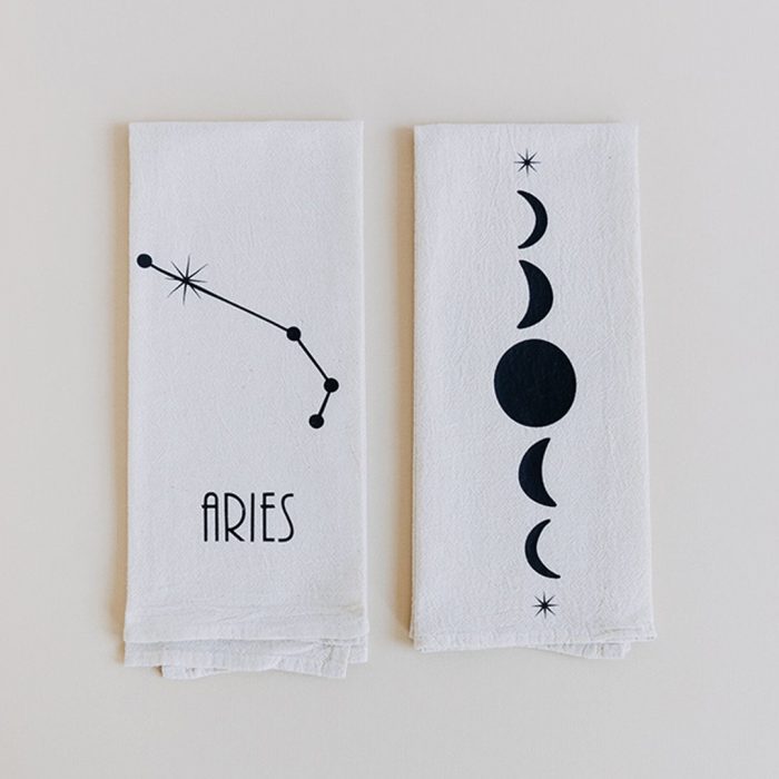 Zodiac Constellation Kitchen Towels