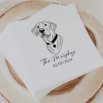 Dog Wedding Napkins