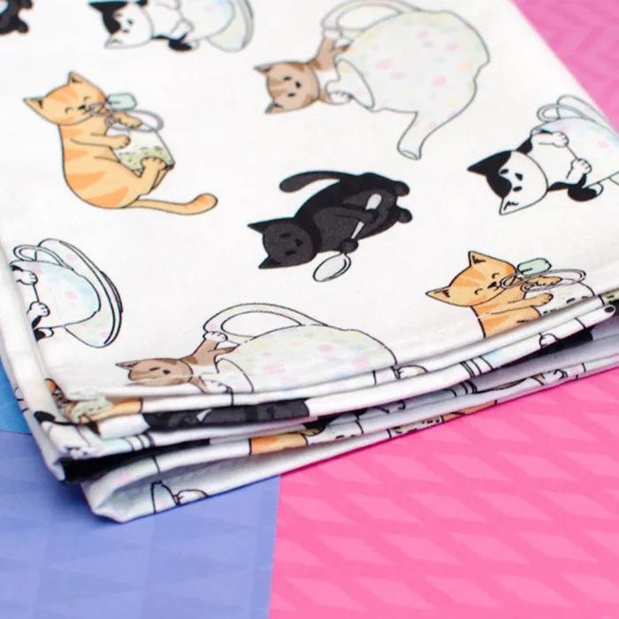 Cat Kittens Baking Dish Towel