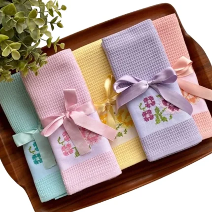 Pastel Floral Dish Towel