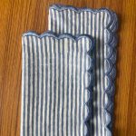 Stripes Hand Printed Napkins