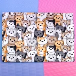 Cat Kittens Baking Dish Towel