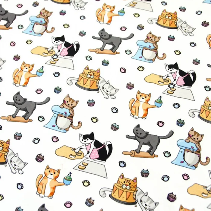 Cat Kittens Baking Dish Towel