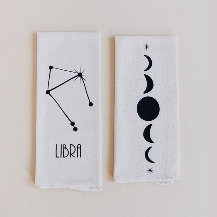 Zodiac Constellation Kitchen Towels