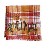 Machine Embroidered Tea Towels