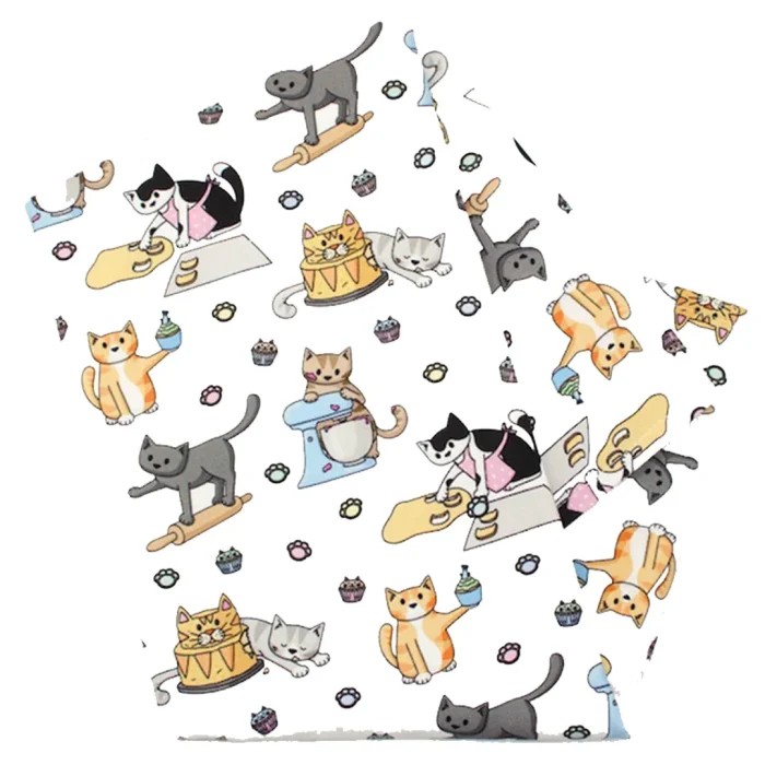 Cat Kittens Baking Dish Towel