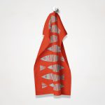 Sketchy Fish Dish Towel