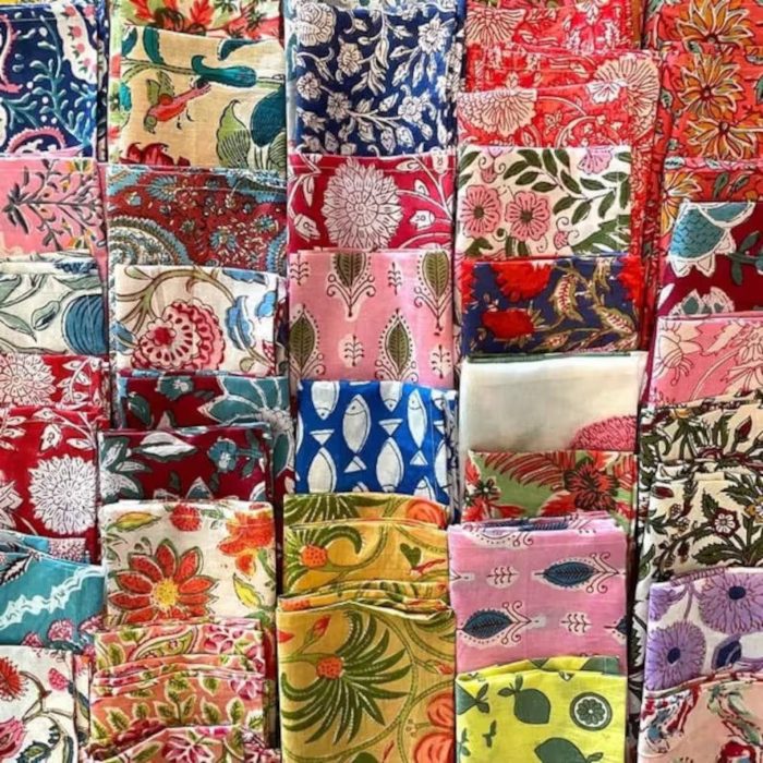 Hand Block Printed Napkin