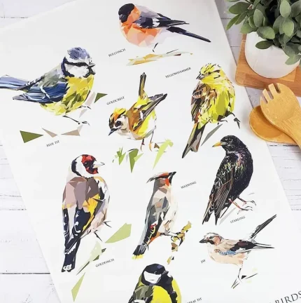 Birds Dish Towel