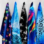 Sea Life & Nature Themed Dish Towels